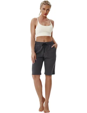 10" Joggers Shorts heathercharcoal_Pilates
