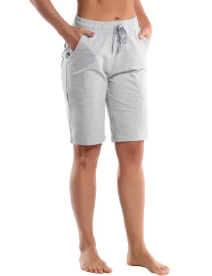 10" Joggers Shorts heathergray_Pilates