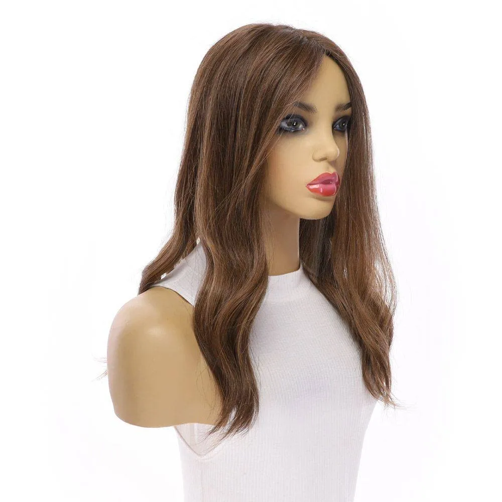 18" Topaz Lace Top Topper Medium Brown Babylight