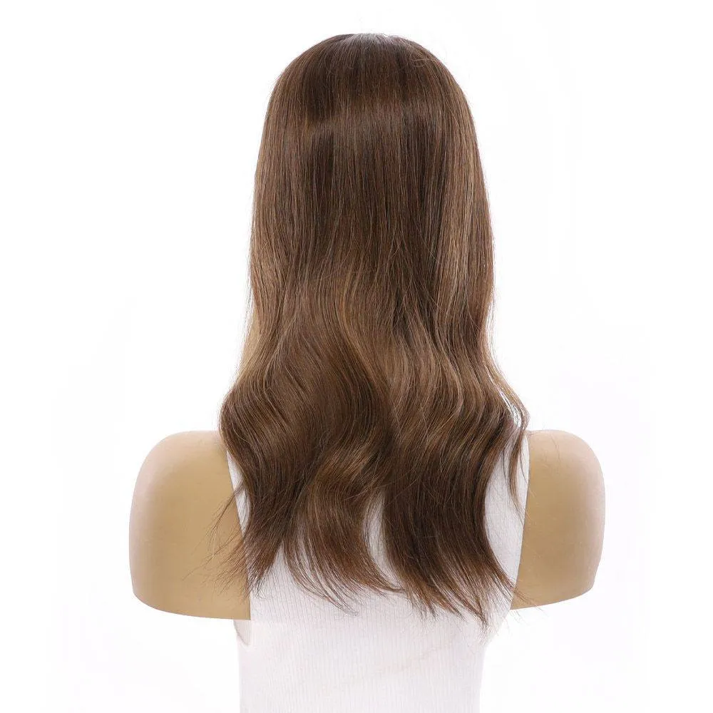 18" Topaz Lace Top Topper Medium Brown Babylight