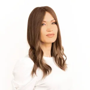18" Topaz Lace Top Topper Medium Brown Babylight