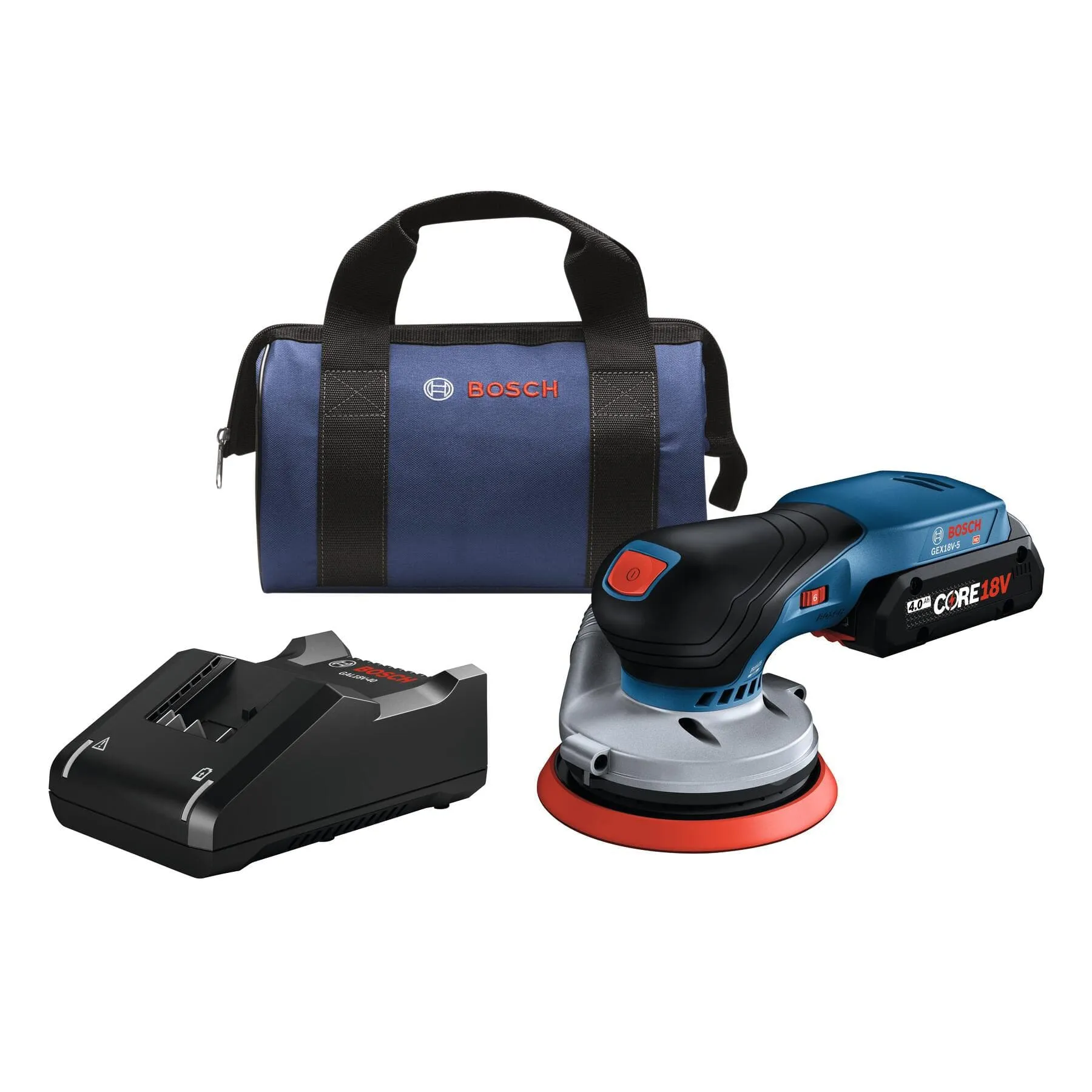 18V Brushless 5" Random Orbit Sander Kit with 4.0 Ah CORE Compact Battery