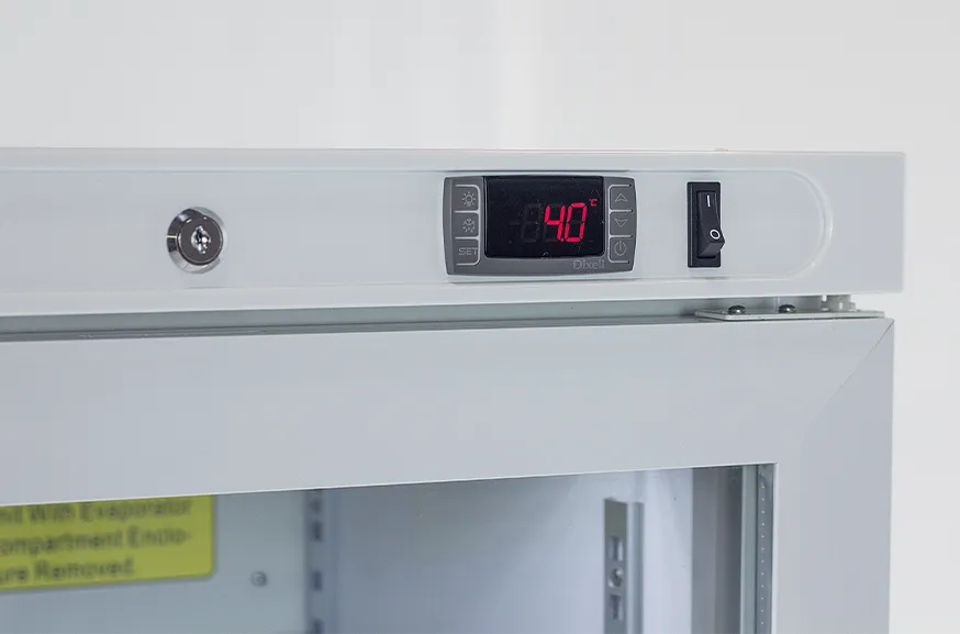 2.5 Cu. Ft. Bench-top Glass Door Lab Refrigerator