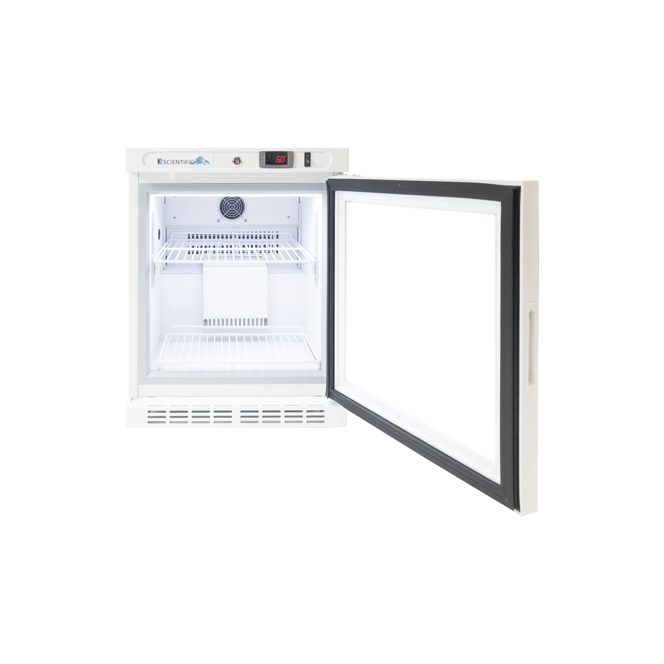 2.5 Cu. Ft. Bench-top Glass Door Lab Refrigerator