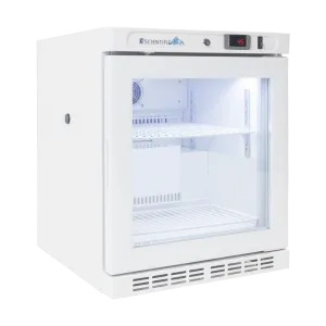 2.5 Cu. Ft. Bench-top Glass Door Lab Refrigerator