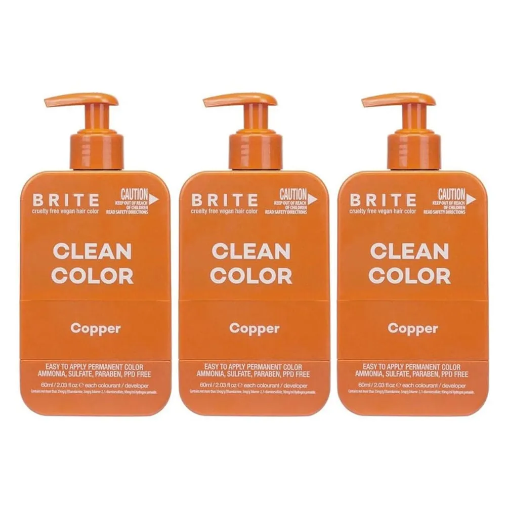 3x Brite Clean Color Copper