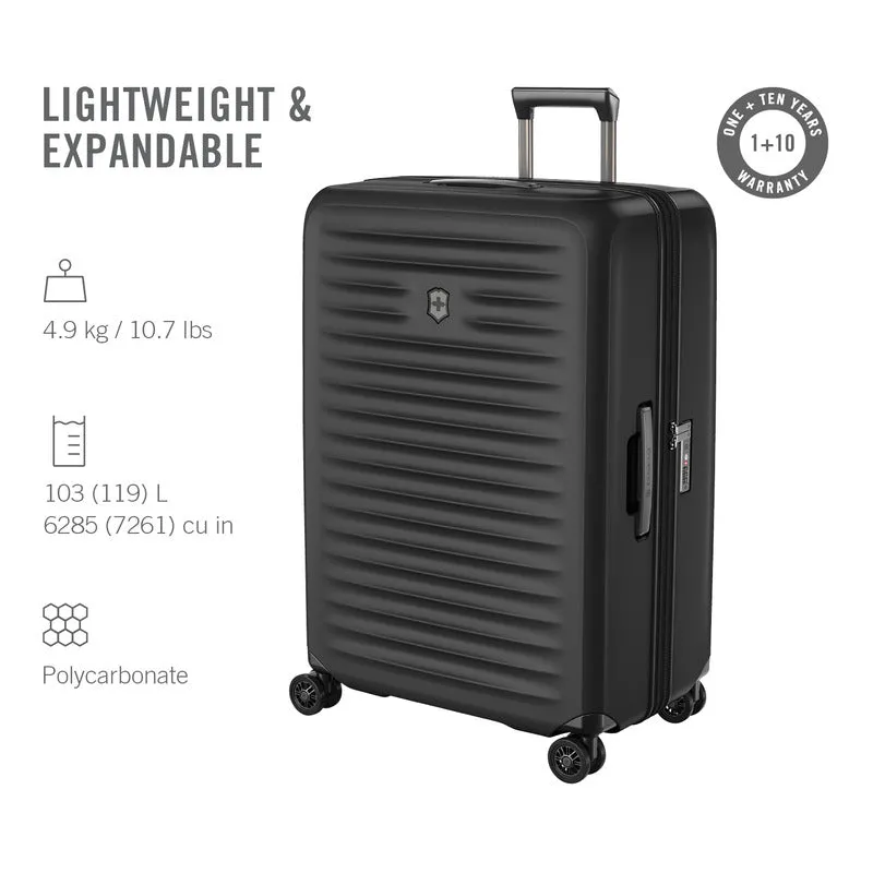 Airox Advanced Large Suitcase - Black