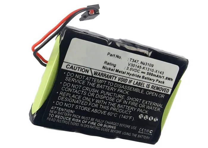 Batteries N Accessories BNA-WB-H404 Cordless Phones Battery - Ni-MH, 3.6V, 500 mAh, Ultra High Capacity Battery - Replacement for BTI 3QNF3550 Battery