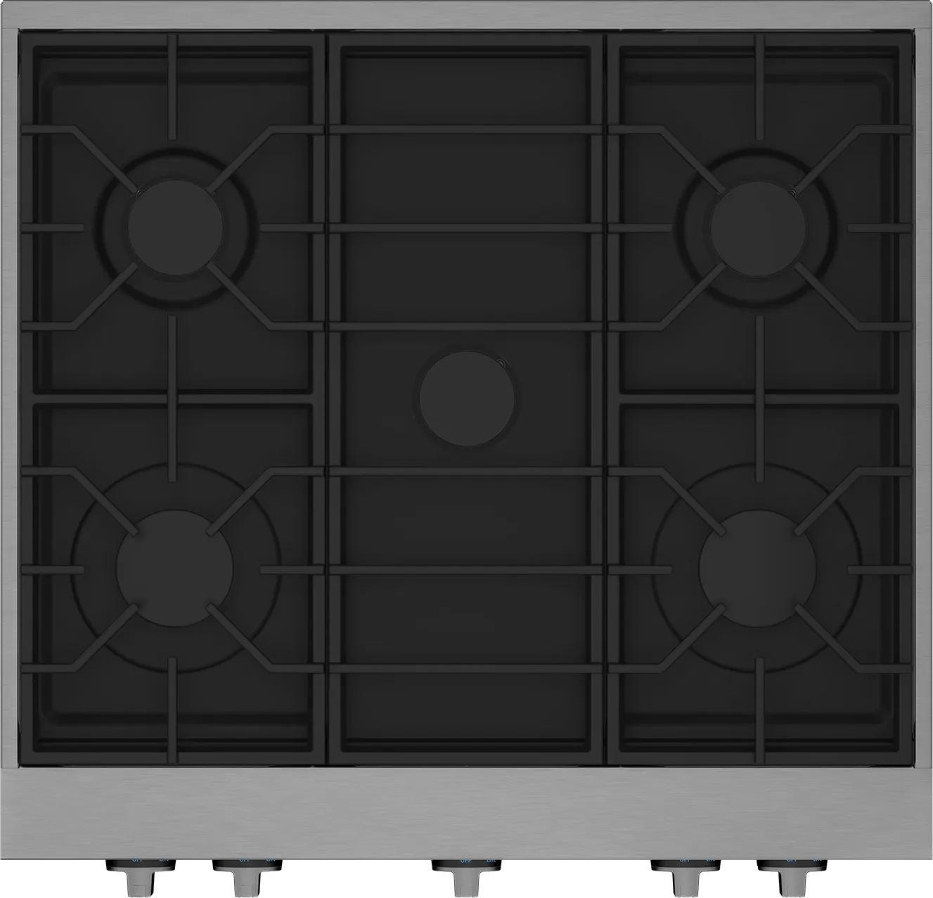 Beko PRGRT30500SS 30" Stainless Steel Pro-Style Built-In Gas Range Top