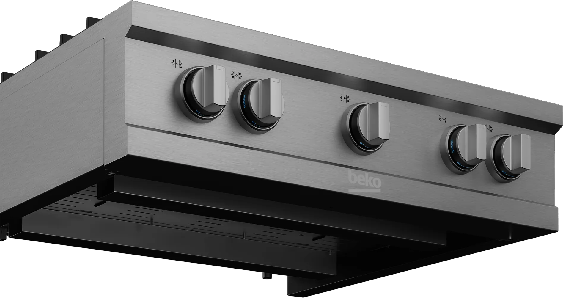 Beko PRGRT30500SS 30" Stainless Steel Pro-Style Built-In Gas Range Top