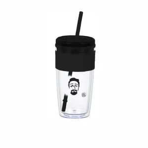 Bit of a Day 16oz Tumbler - Black