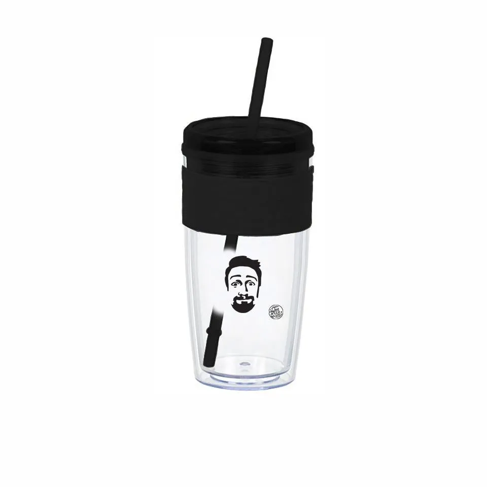Bit of a Day 16oz Tumbler - Black