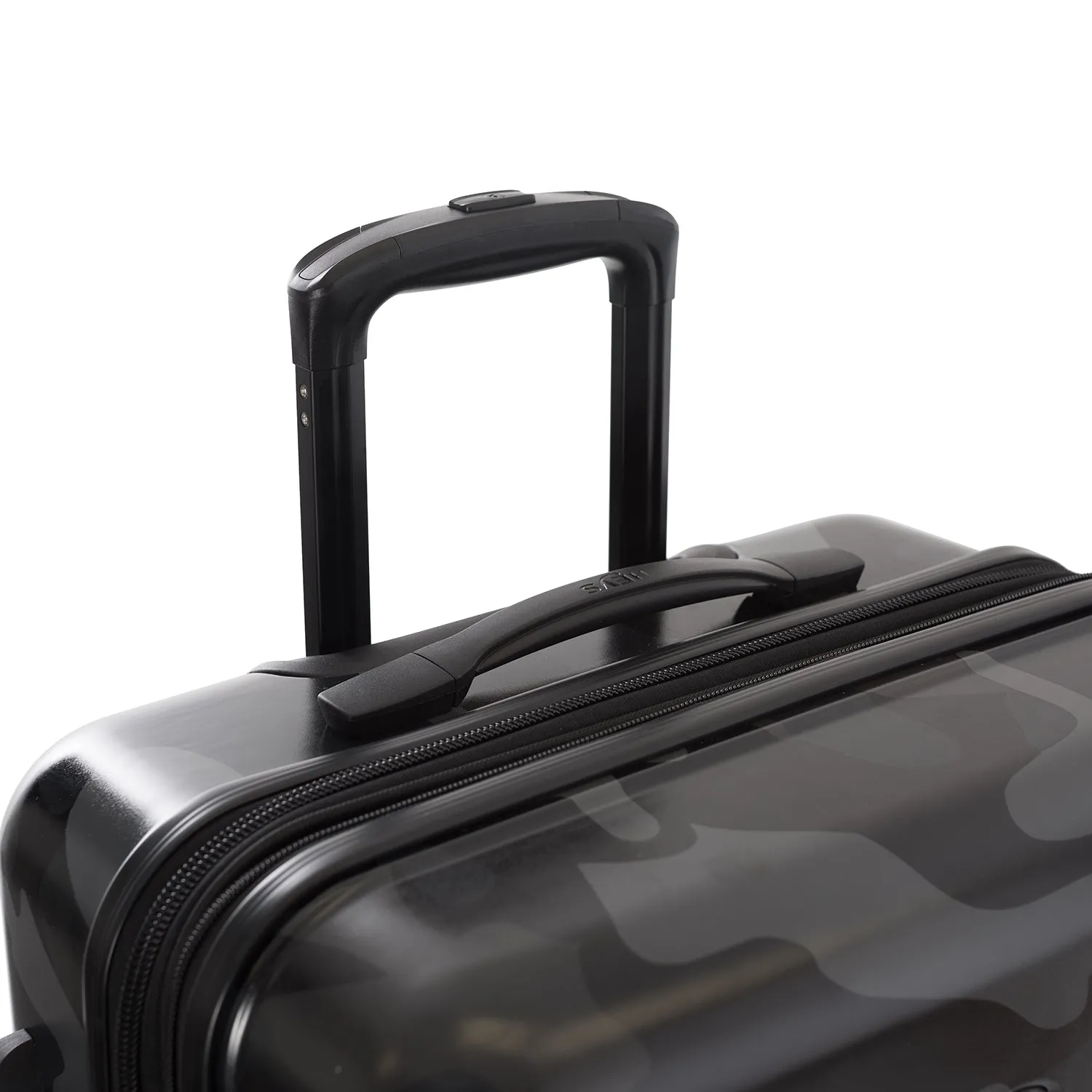Black Camo Fashion Spinner™ 2 Piece Luggage Set (21"/30")