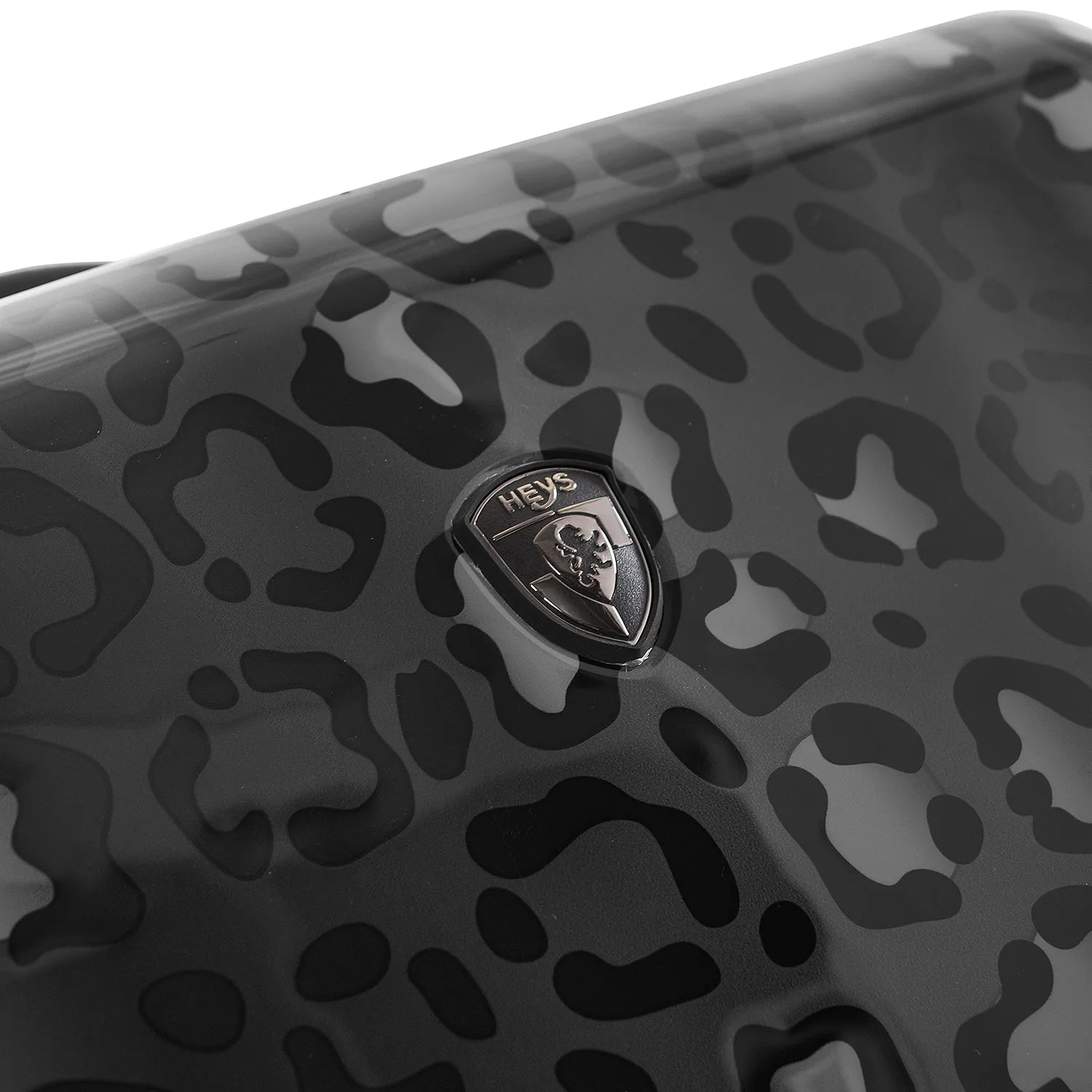 Black Leopard Fashion Spinner™ 2 Piece Luggage Set (21"/30")