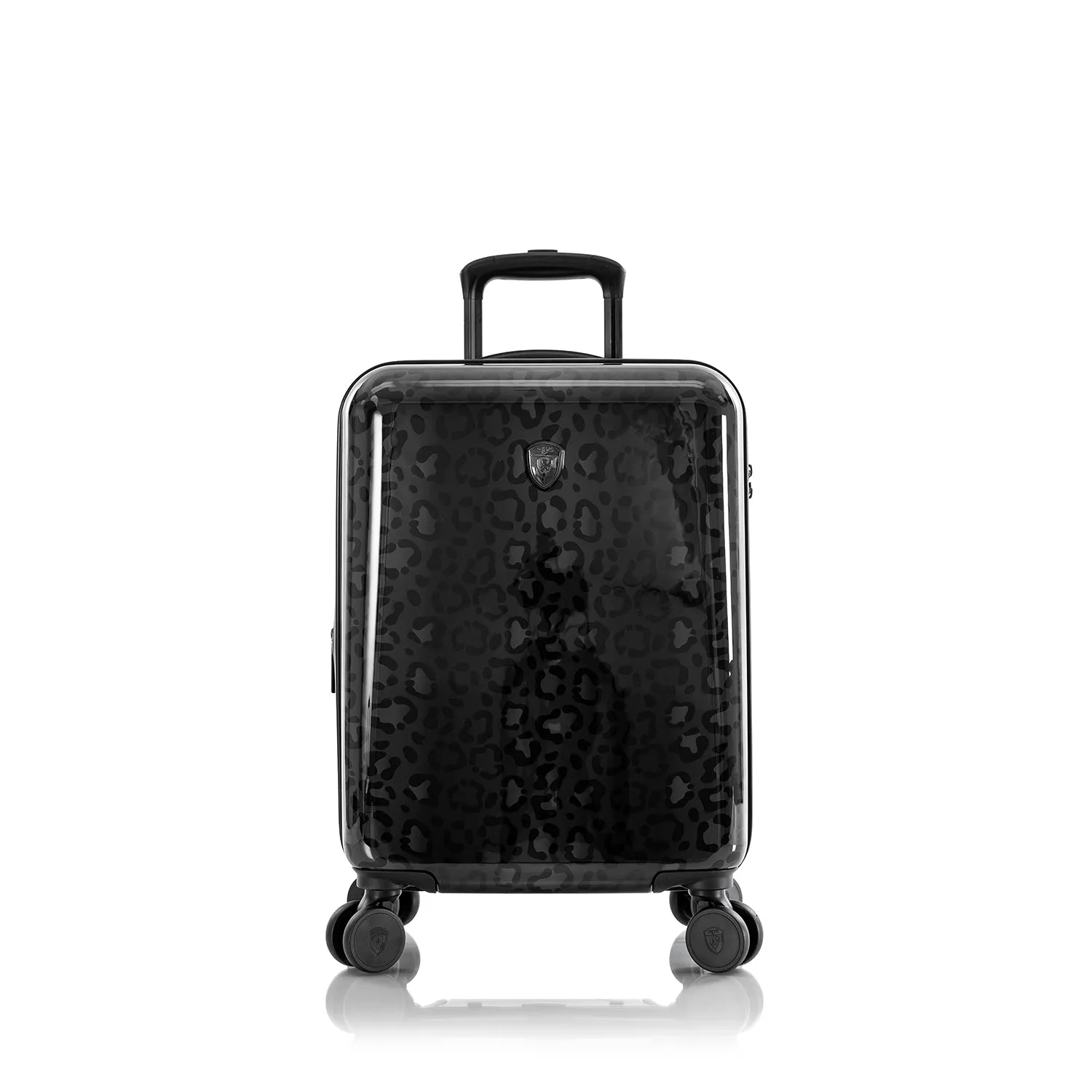Black Leopard Fashion Spinner™ 2 Piece Luggage Set (21"/30")