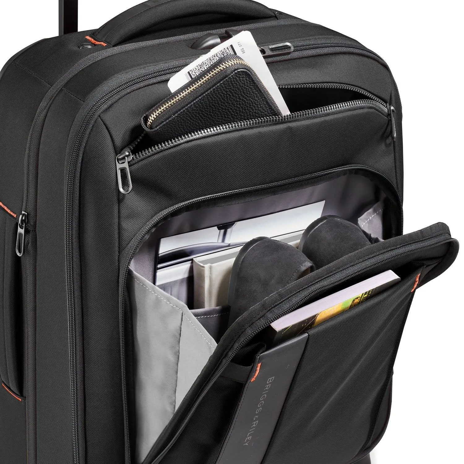 Briggs & Riley ZDX International Carry-on Expandable Spinner Black