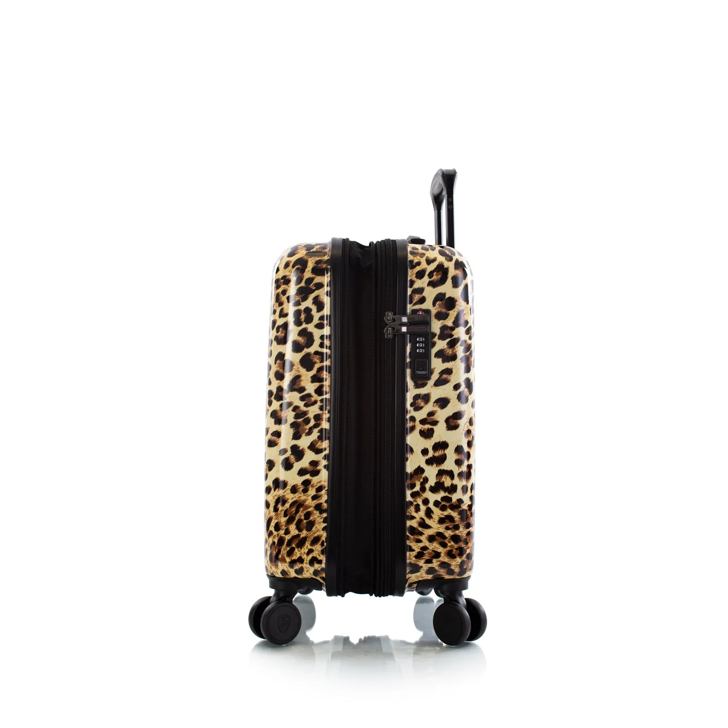 Brown Leopard Fashion Spinner™ 2 Piece Luggage Set (21"/30")