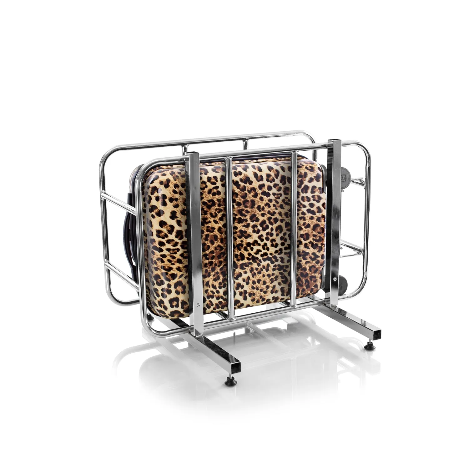 Brown Leopard Fashion Spinner™ 2 Piece Luggage Set (21"/30")