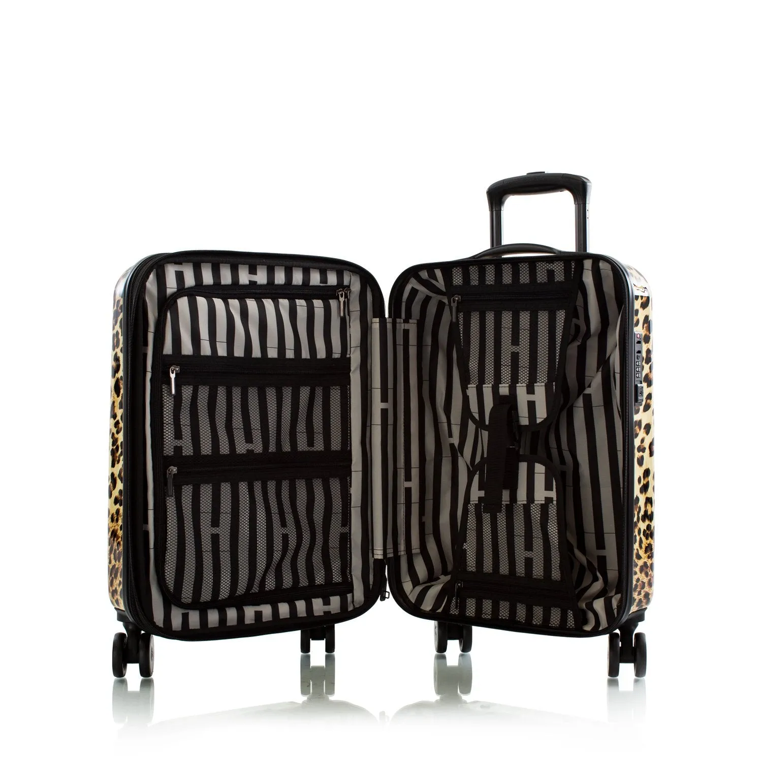 Brown Leopard Fashion Spinner® 21 Inch Carry-on