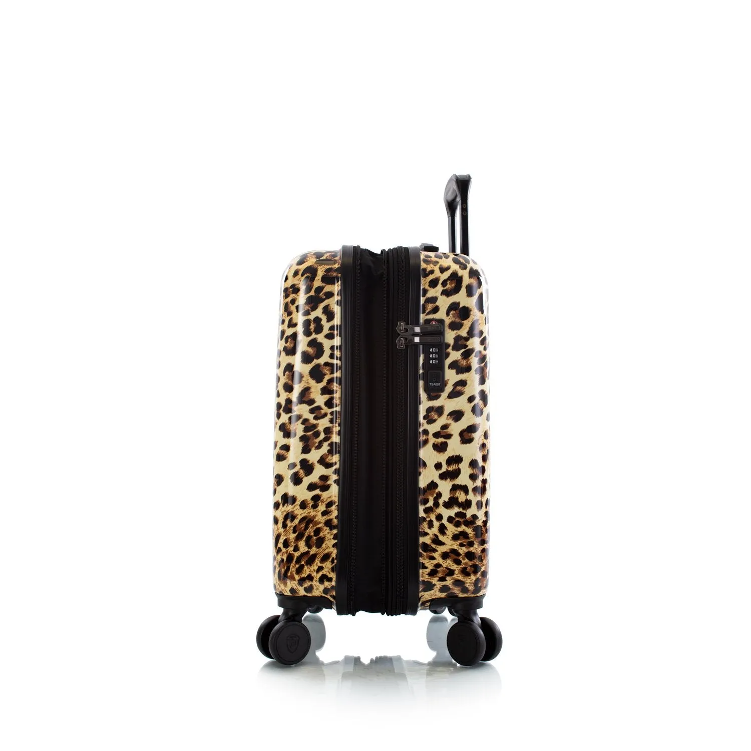 Brown Leopard Fashion Spinner® 21 Inch Carry-on