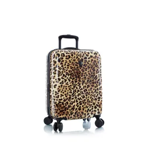 Brown Leopard Fashion Spinner® 21 Inch Carry-on