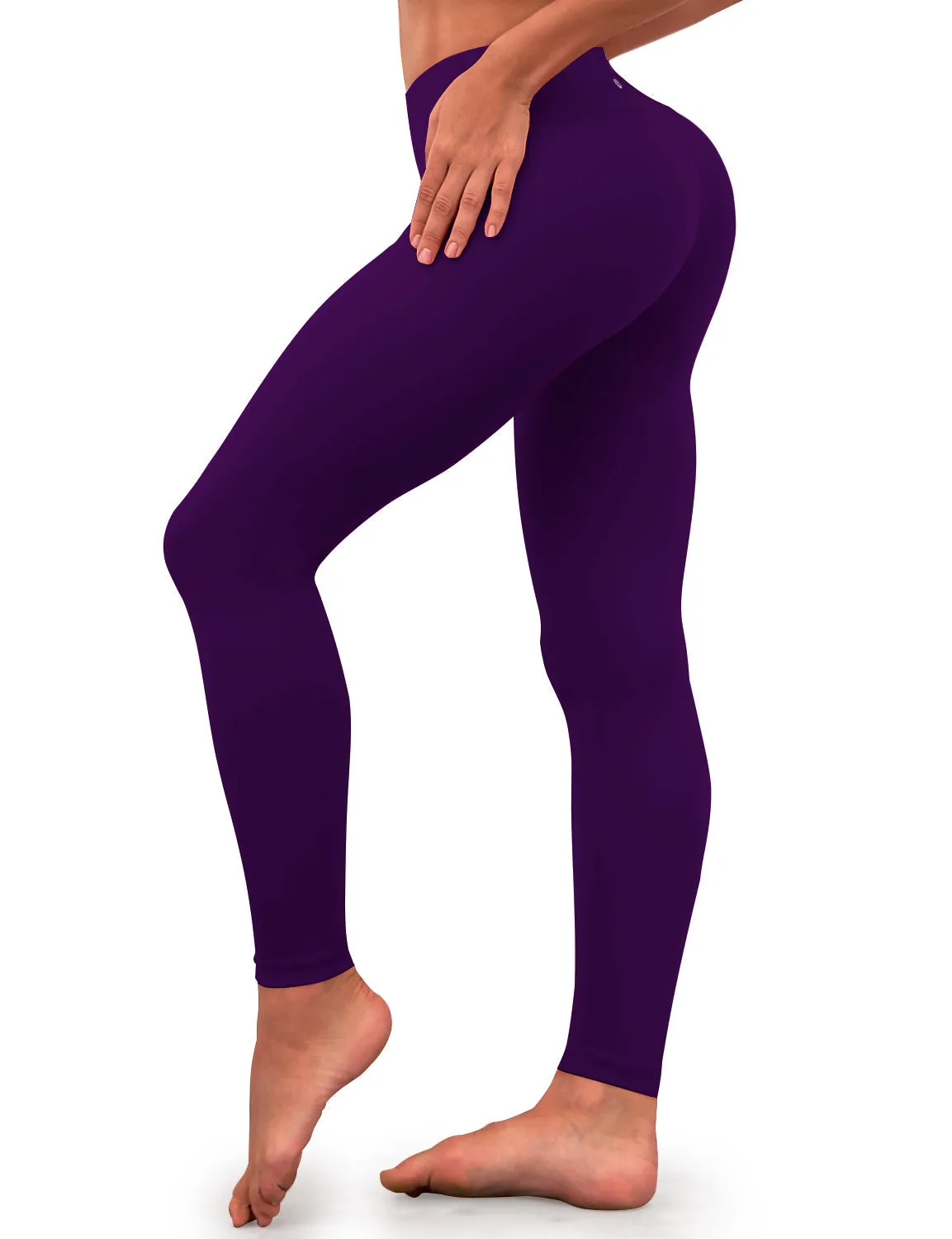 BUBBLELIME 75N/25S Mid Waist Yoga Pants 22"/26" inseam_yoga