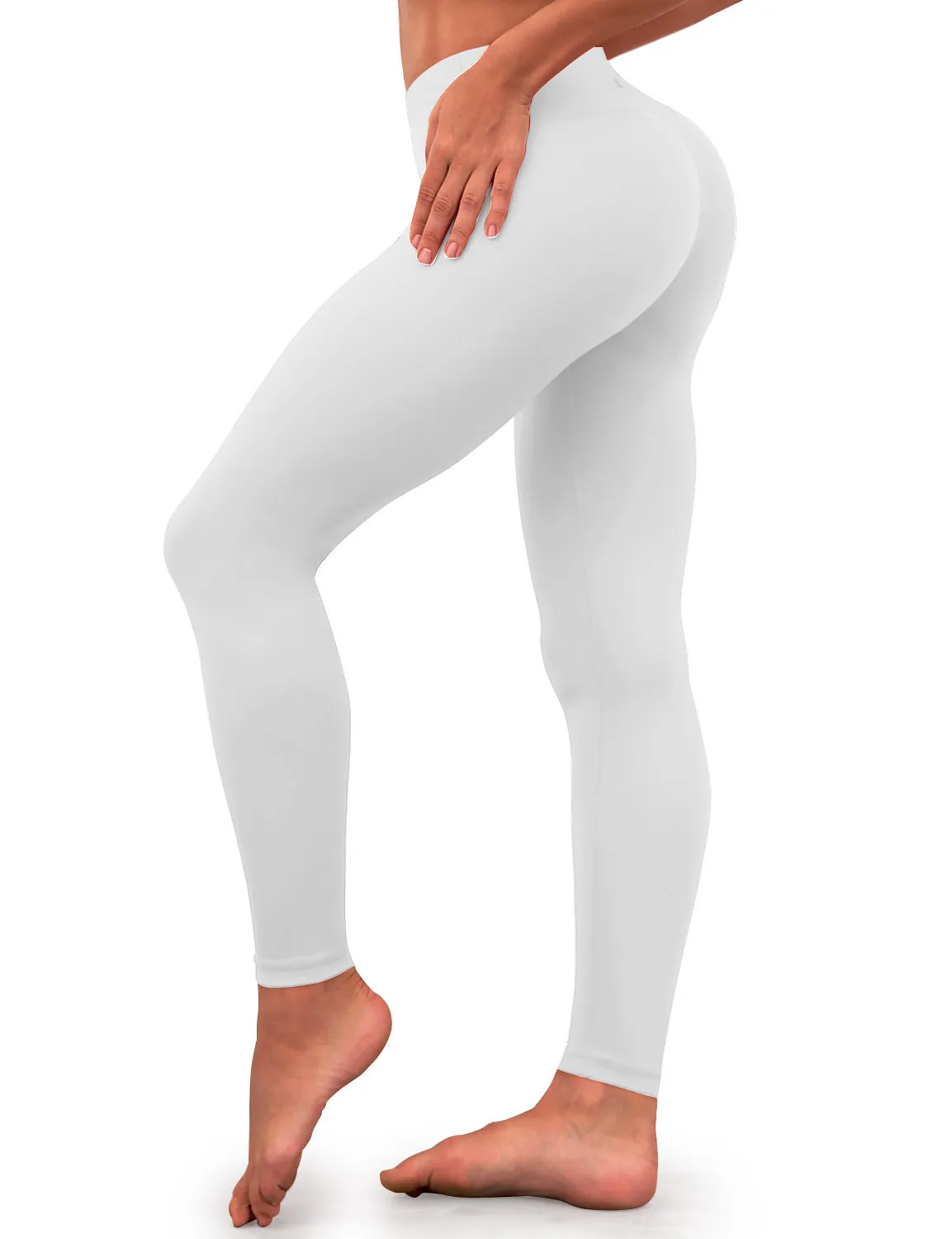 BUBBLELIME 75N/25S Mid Waist Yoga Pants 22"/26" inseam_yoga