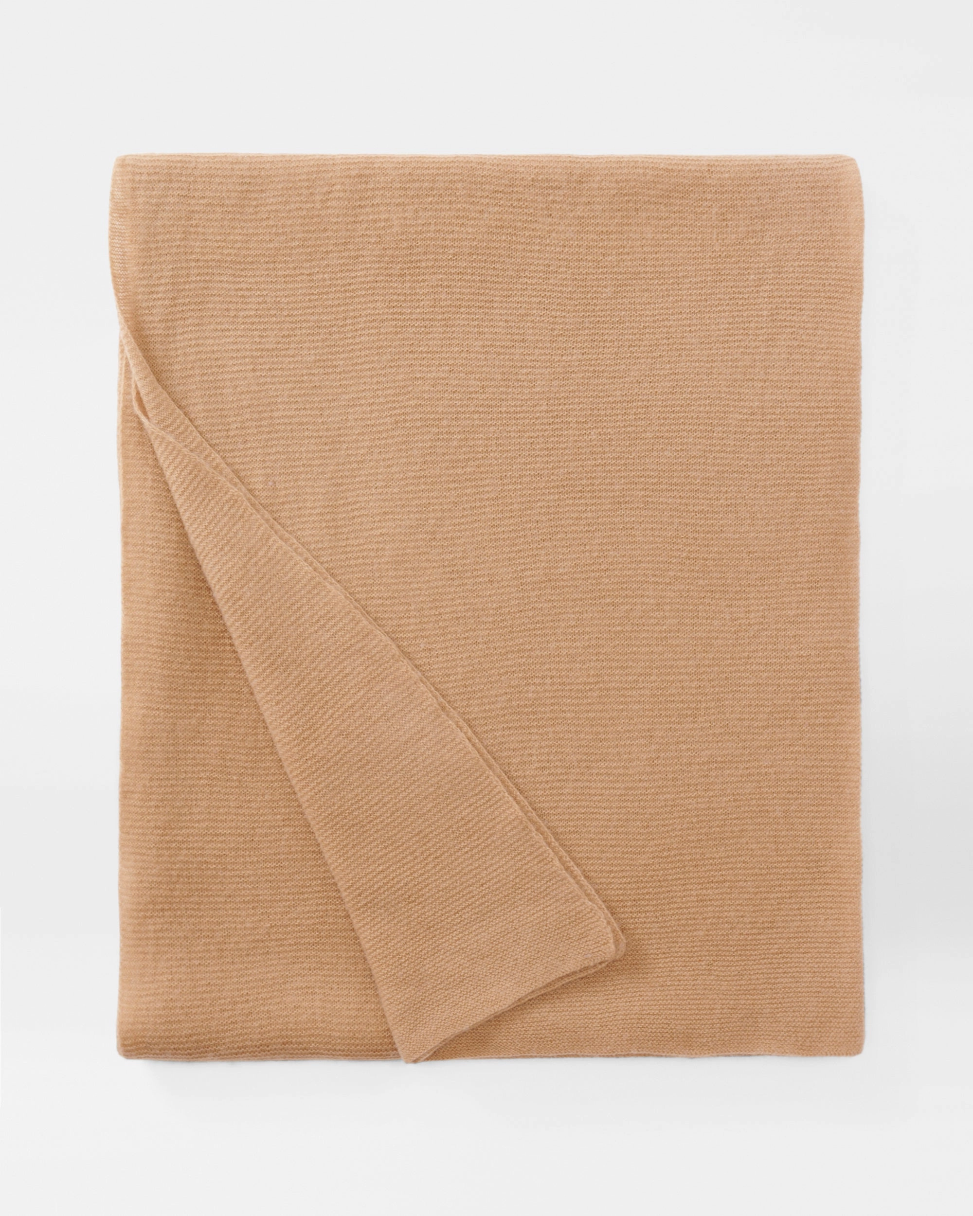 Camel Cashmere Travel Wrap