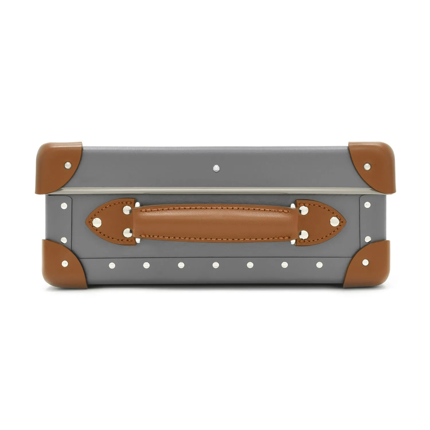 Centenary · 12-Slot Watch Case | Grey/Caramel