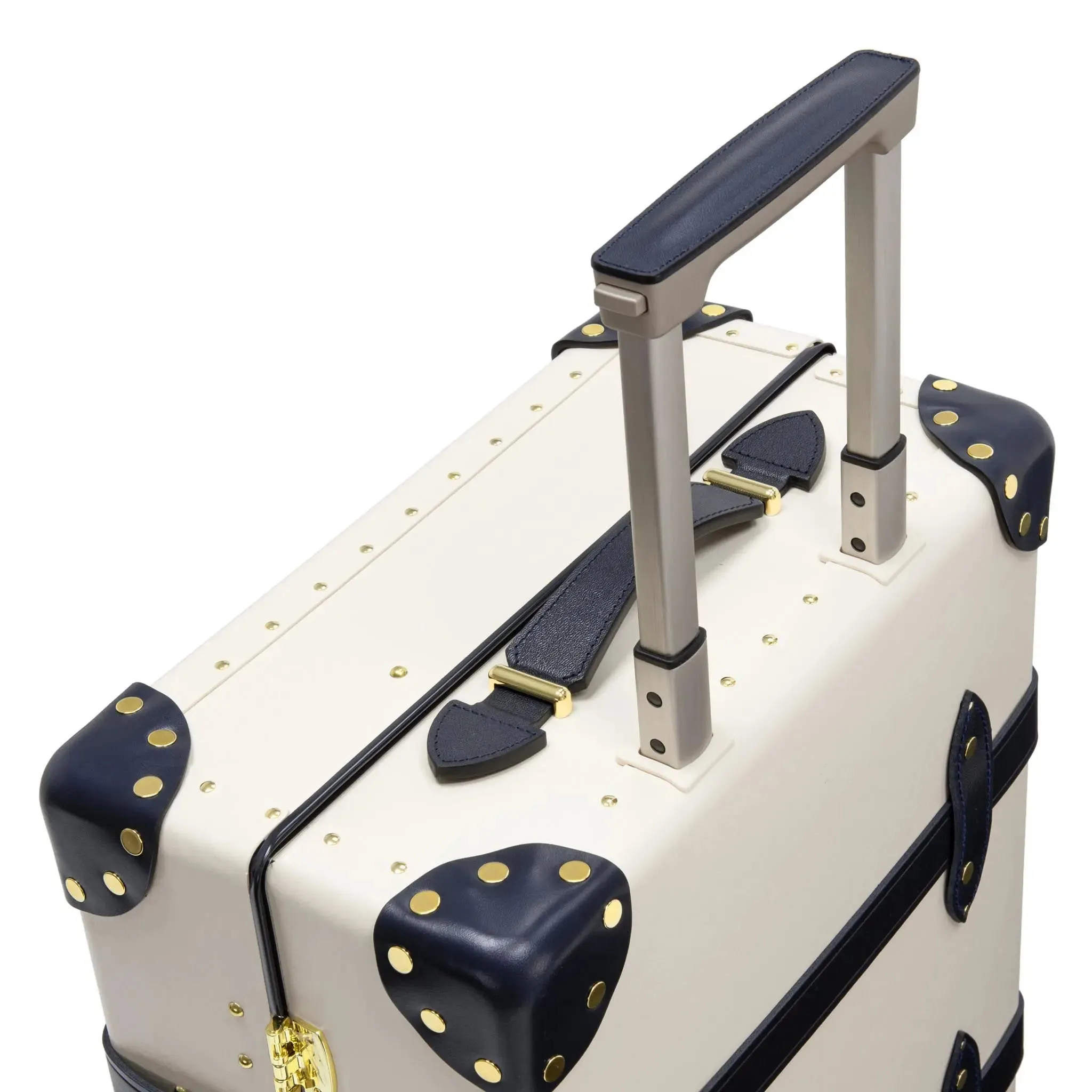 Centenary · Carry-On - 4 Wheels | Ivory/Navy/Brass