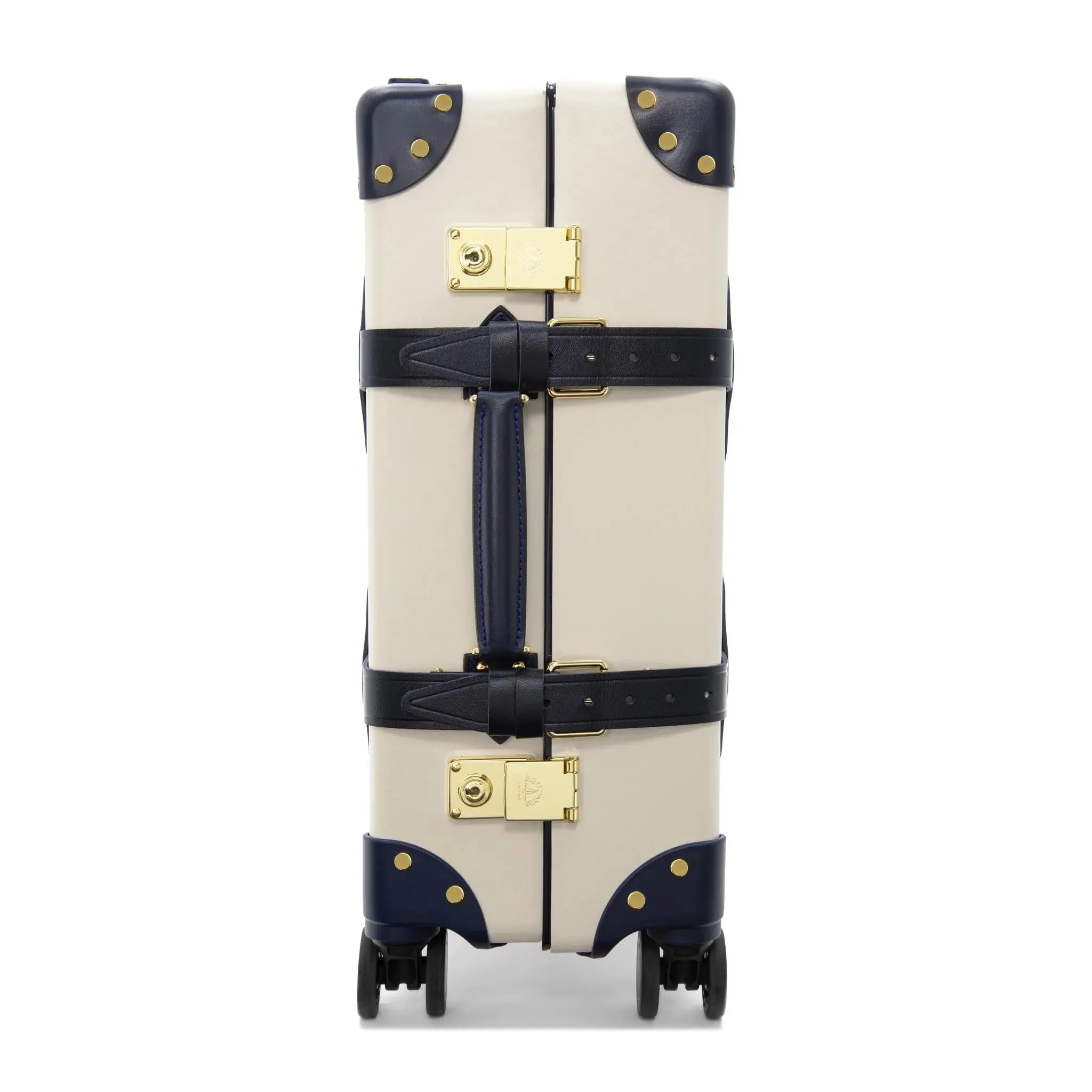 Centenary · Carry-On - 4 Wheels | Ivory/Navy/Brass