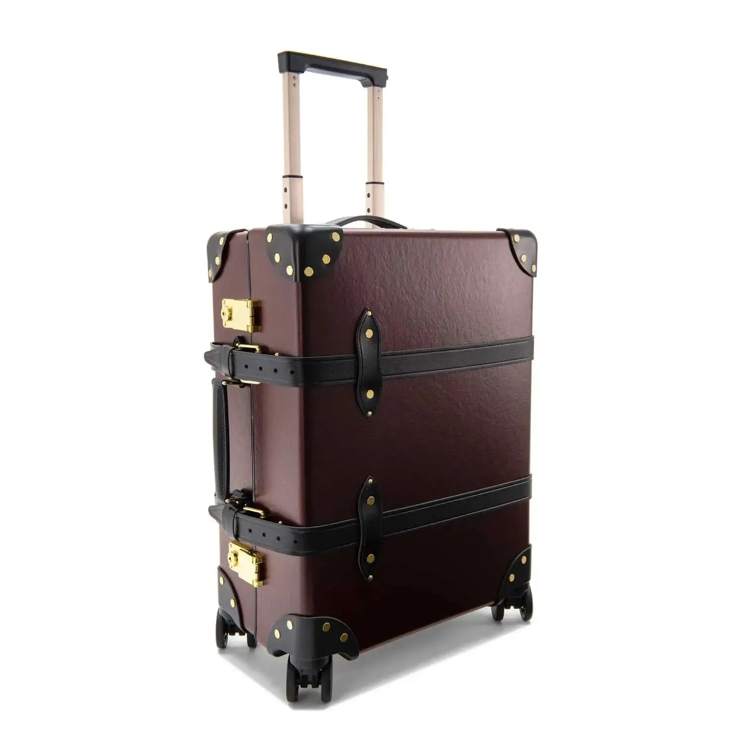 Centenary · Carry-On - 4 Wheels | Oxblood/Black/Gold