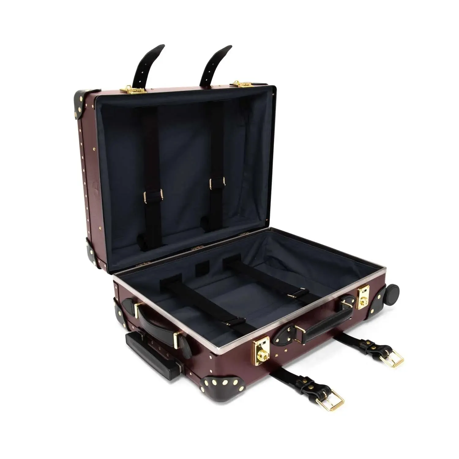 Centenary · Carry-On - 4 Wheels | Oxblood/Black/Gold