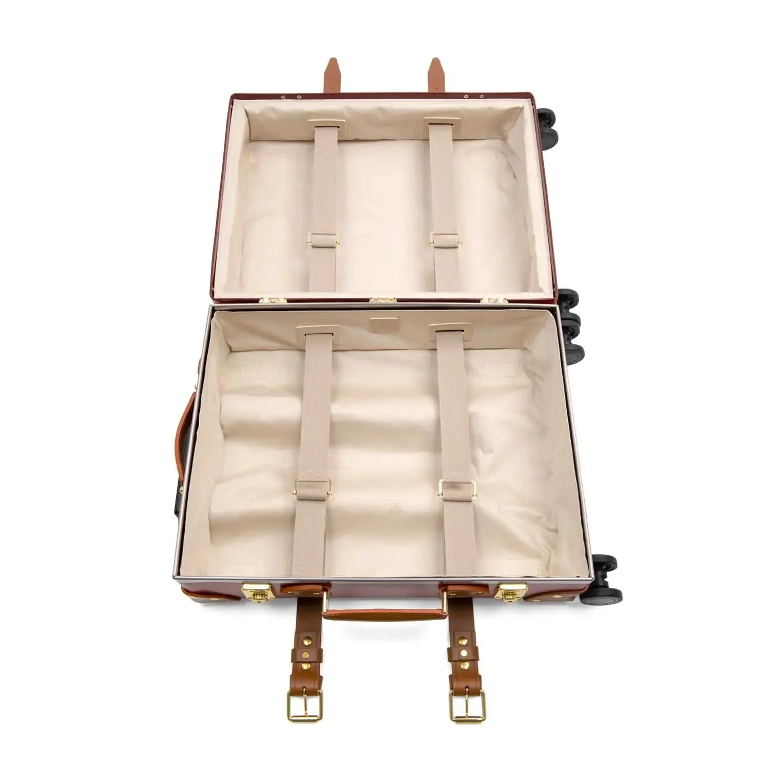 Centenary · Carry-On - 4 Wheels | Red/Caramel/Gold