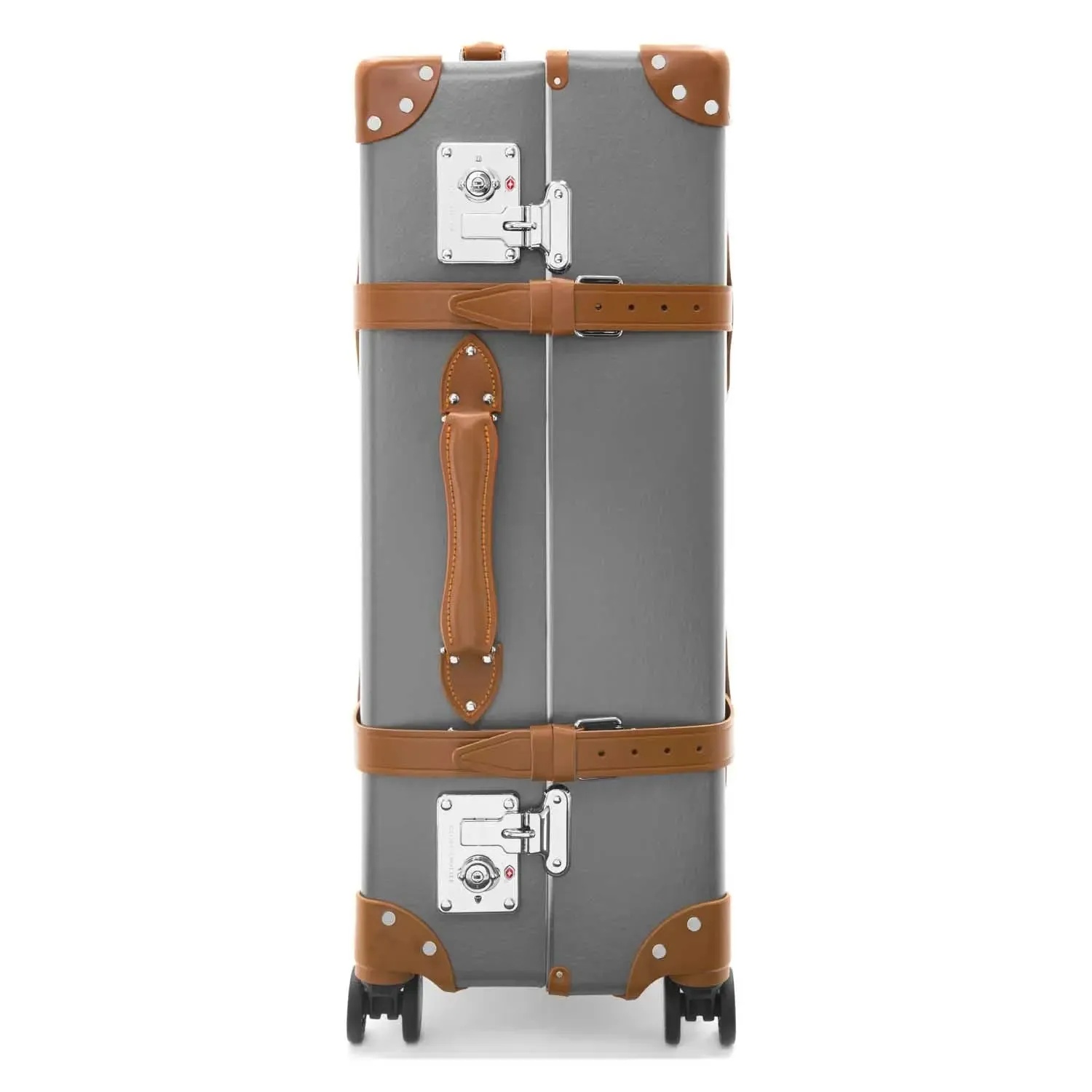 Centenary · Large Check-In - 4 Wheels | Grey/Caramel