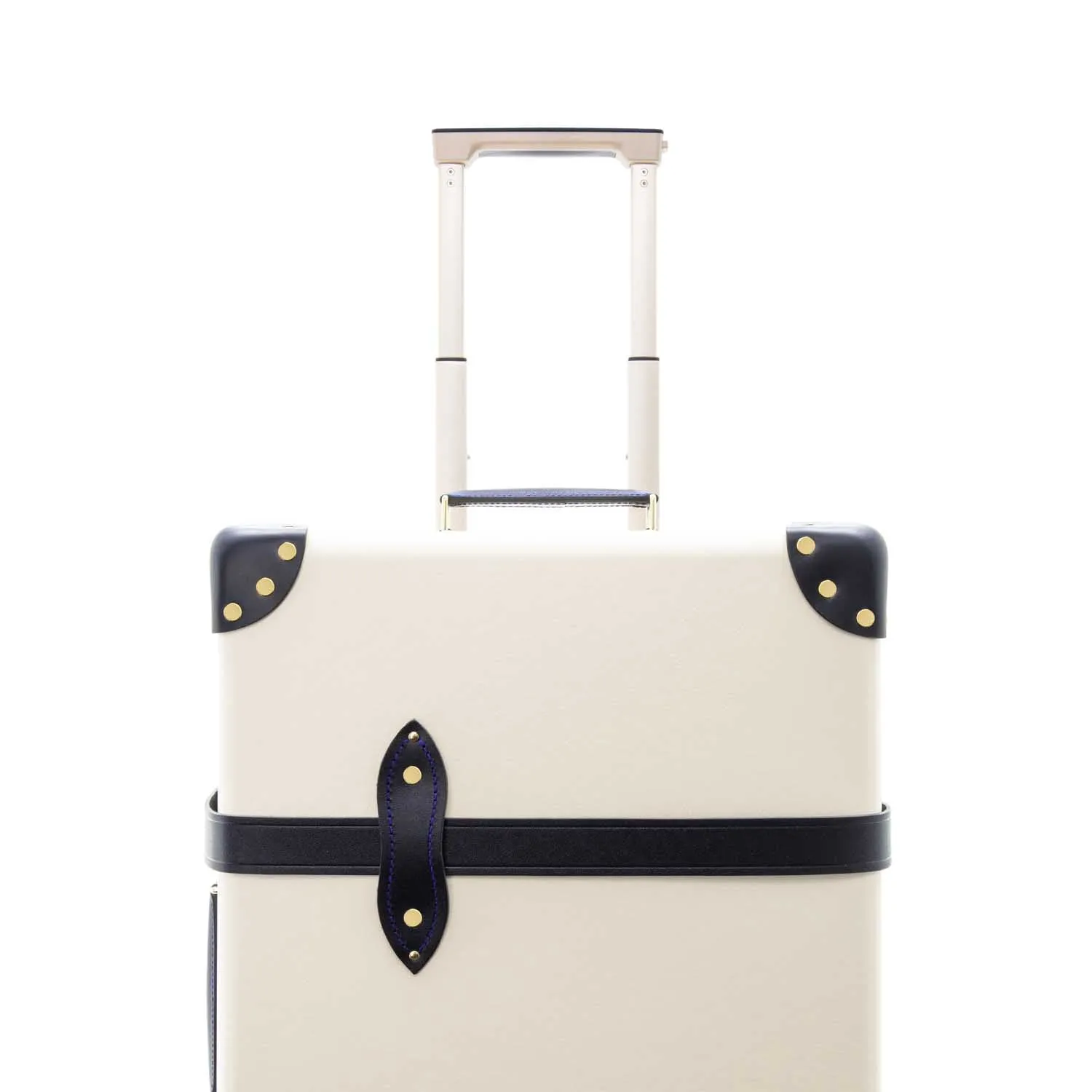 Centenary · Medium Check-In - 4 Wheels | Ivory/Navy/Brass