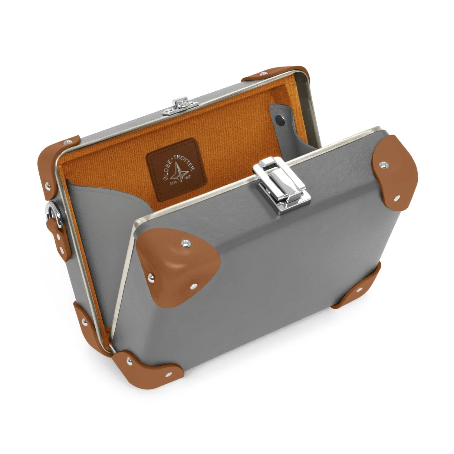 Centenary · Miniature Case | Grey/Caramel
