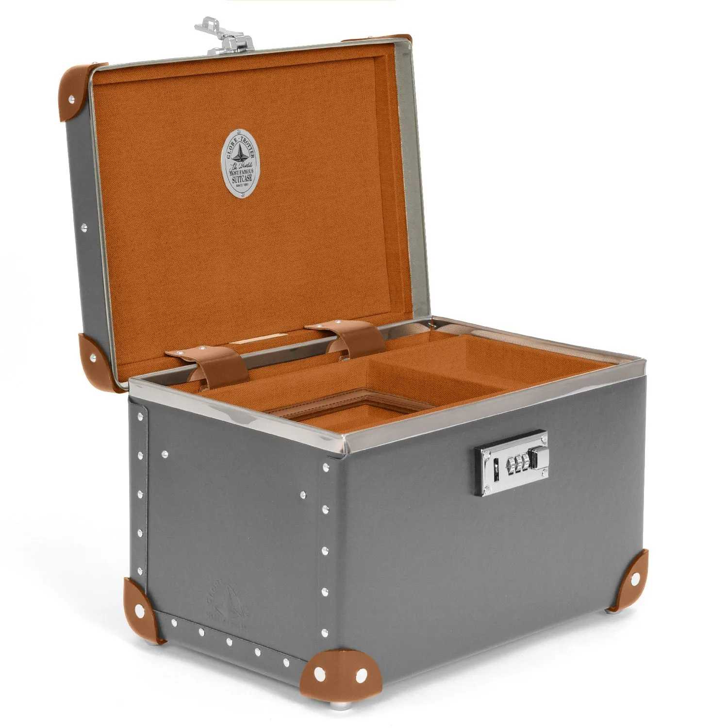 Centenary · Vanity Case | Grey/Caramel