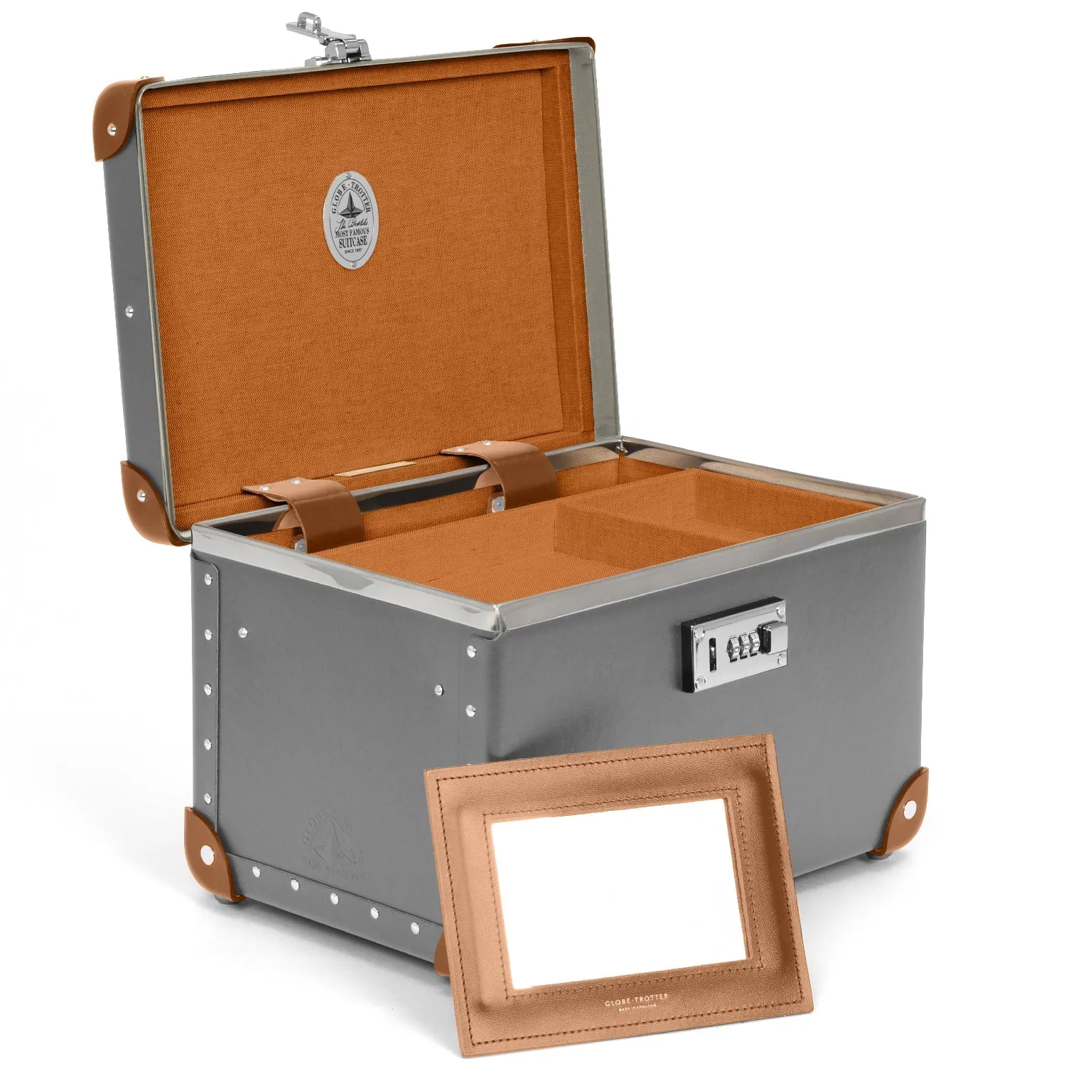 Centenary · Vanity Case | Grey/Caramel