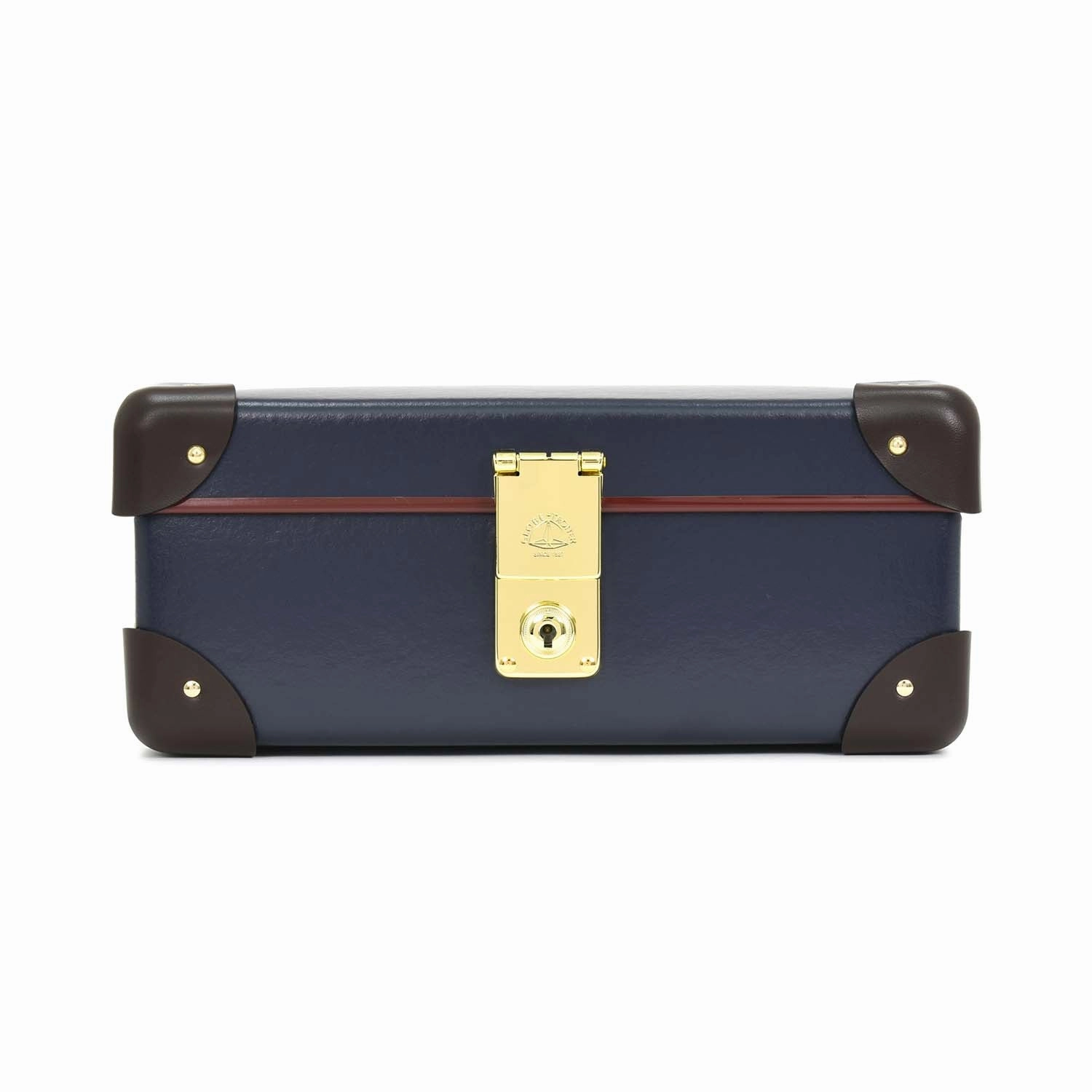 Centenary · 6-Slot Watch Case | Navy/Cocoa