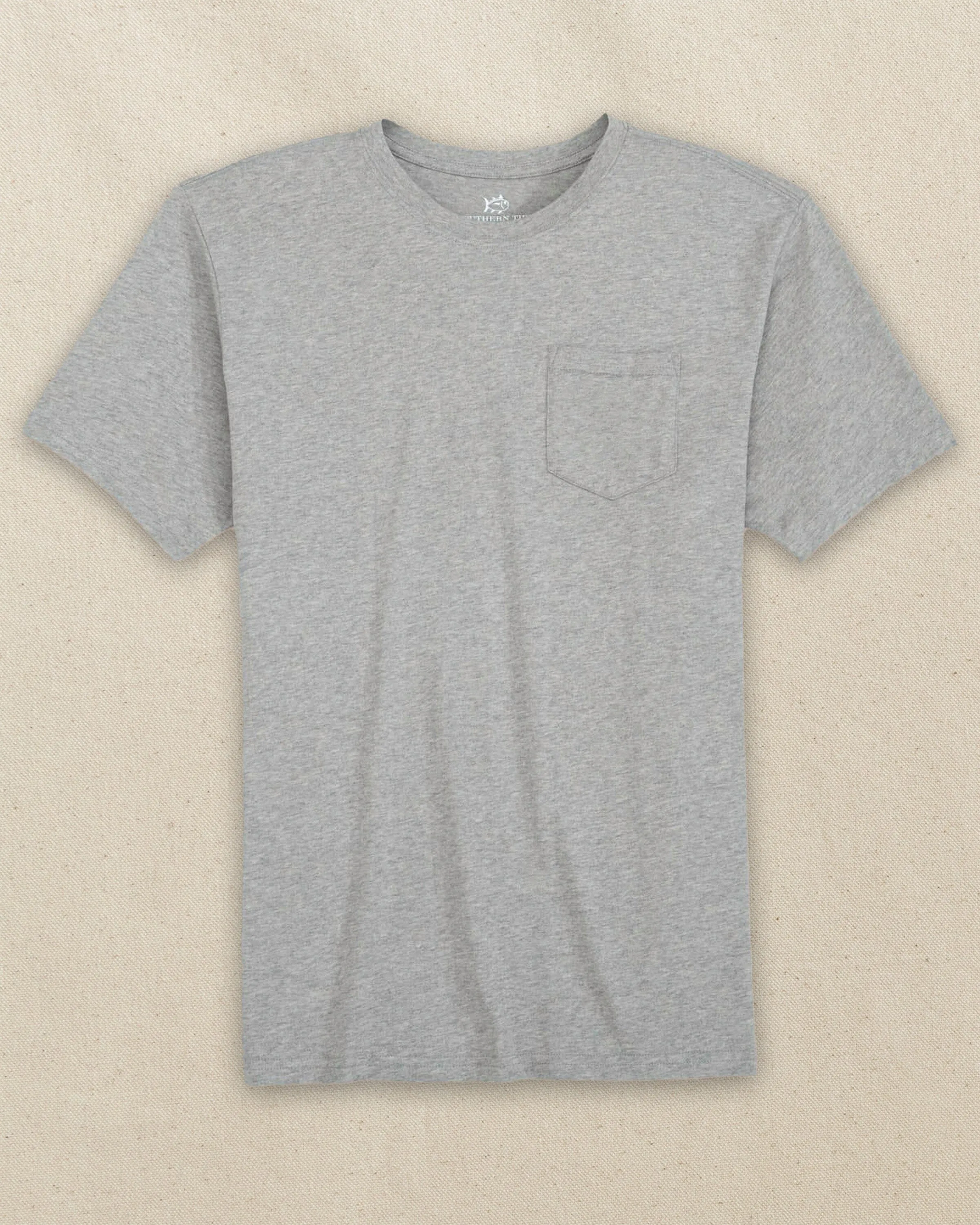 Classic Short Sleeve Pocket T-Shirt - Heather Grey