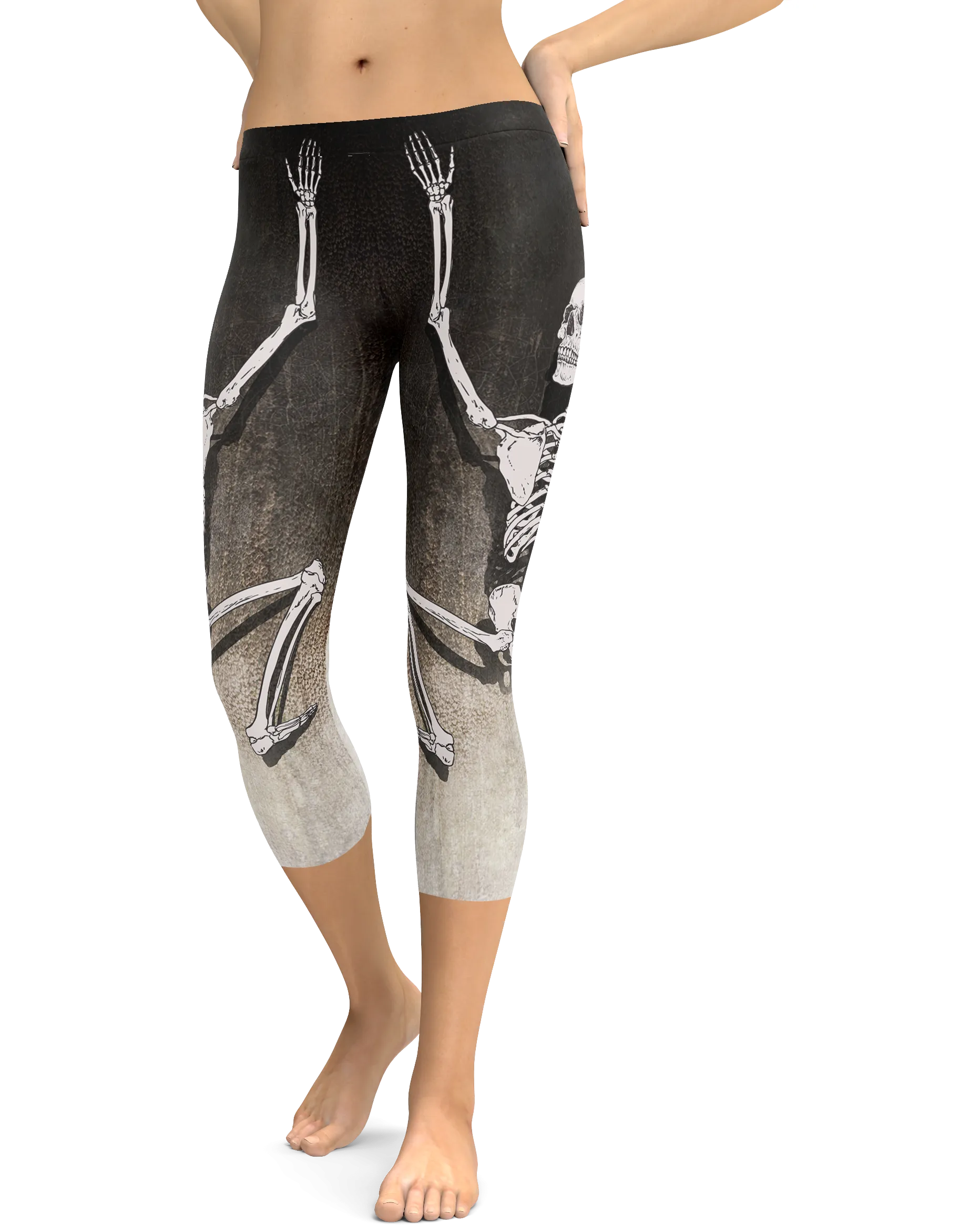 Climbing Skeleton Capris