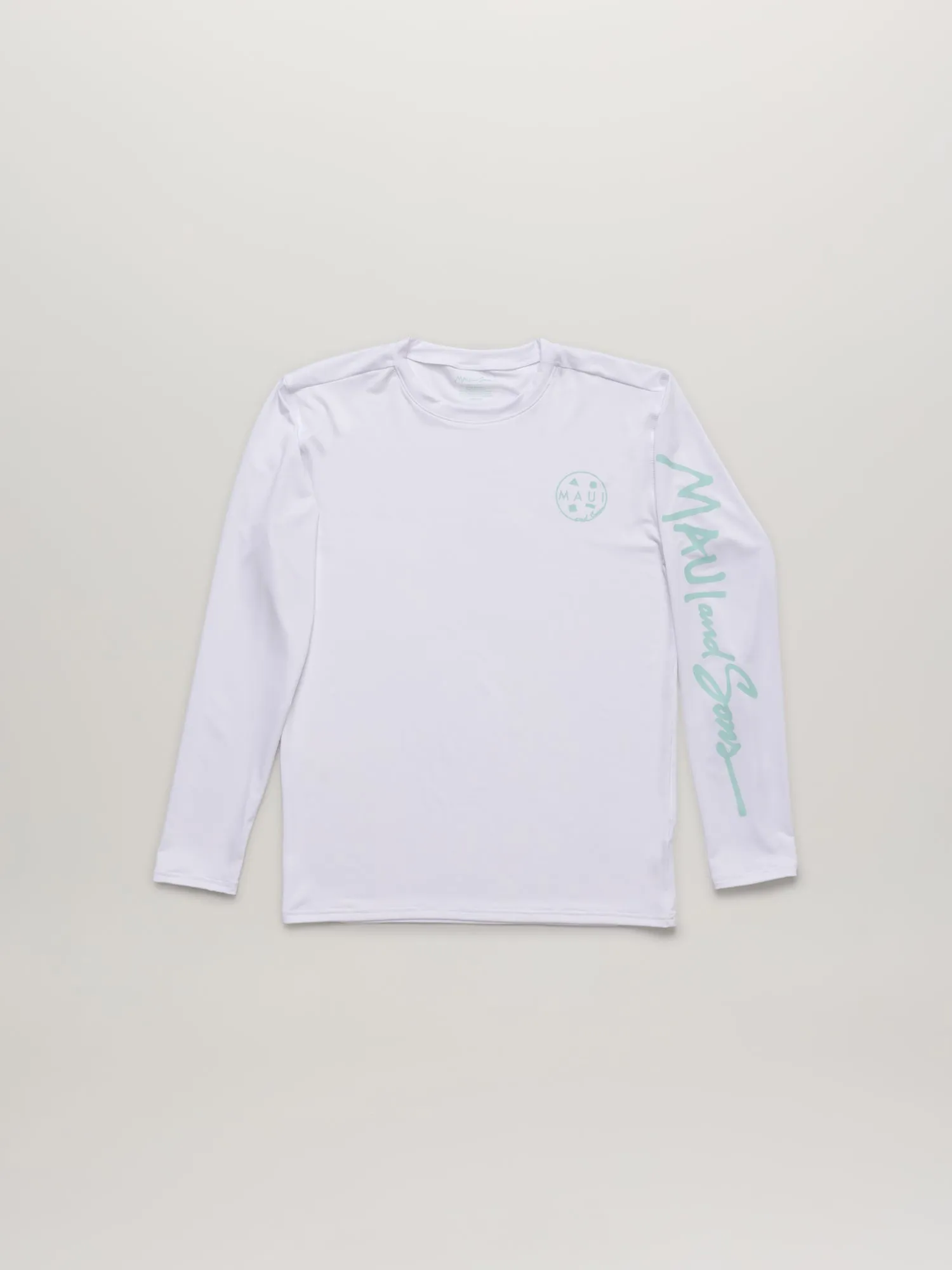 Cookie Long Sleeve Sun Shirt In White