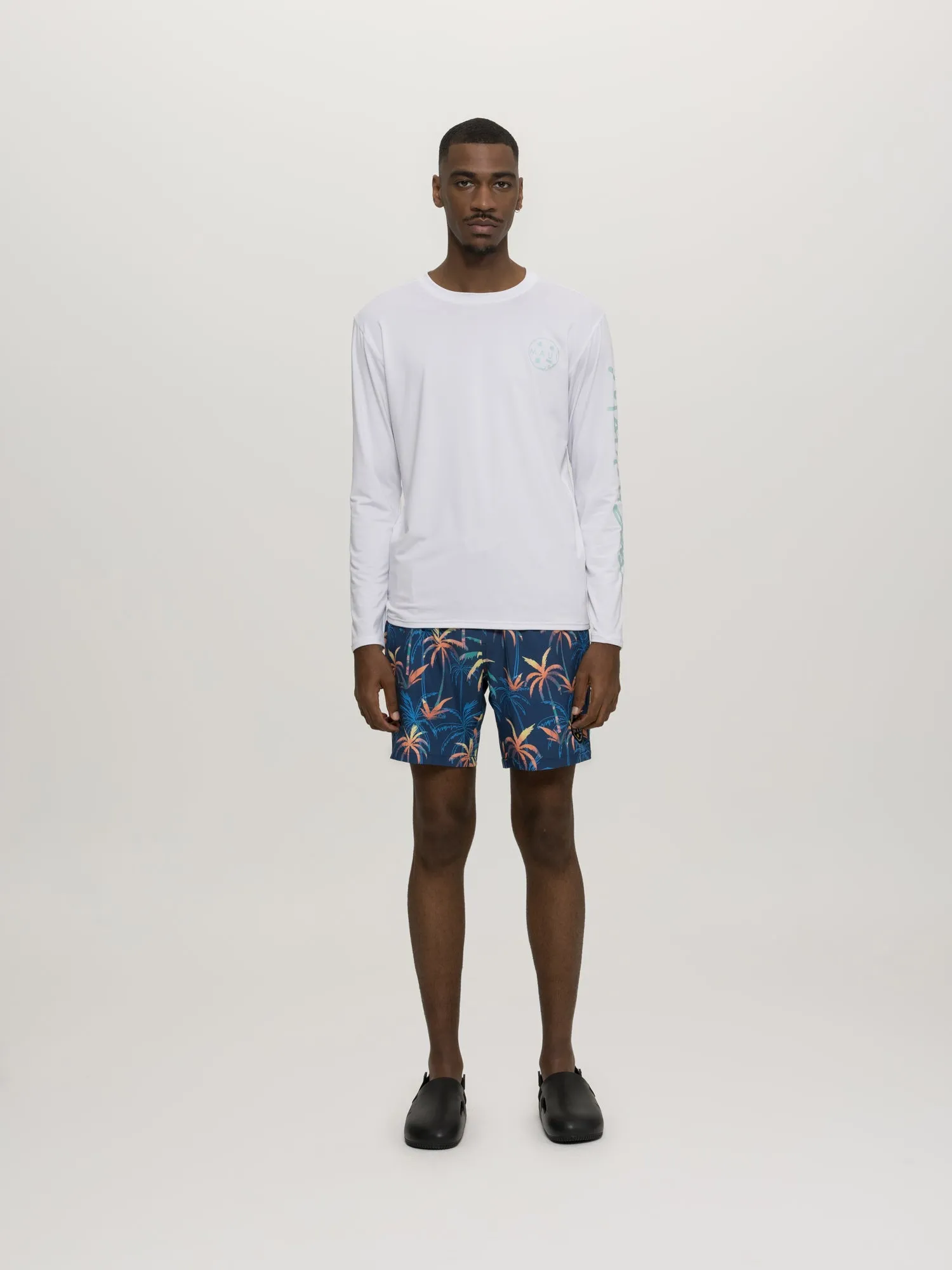 Cookie Long Sleeve Sun Shirt In White