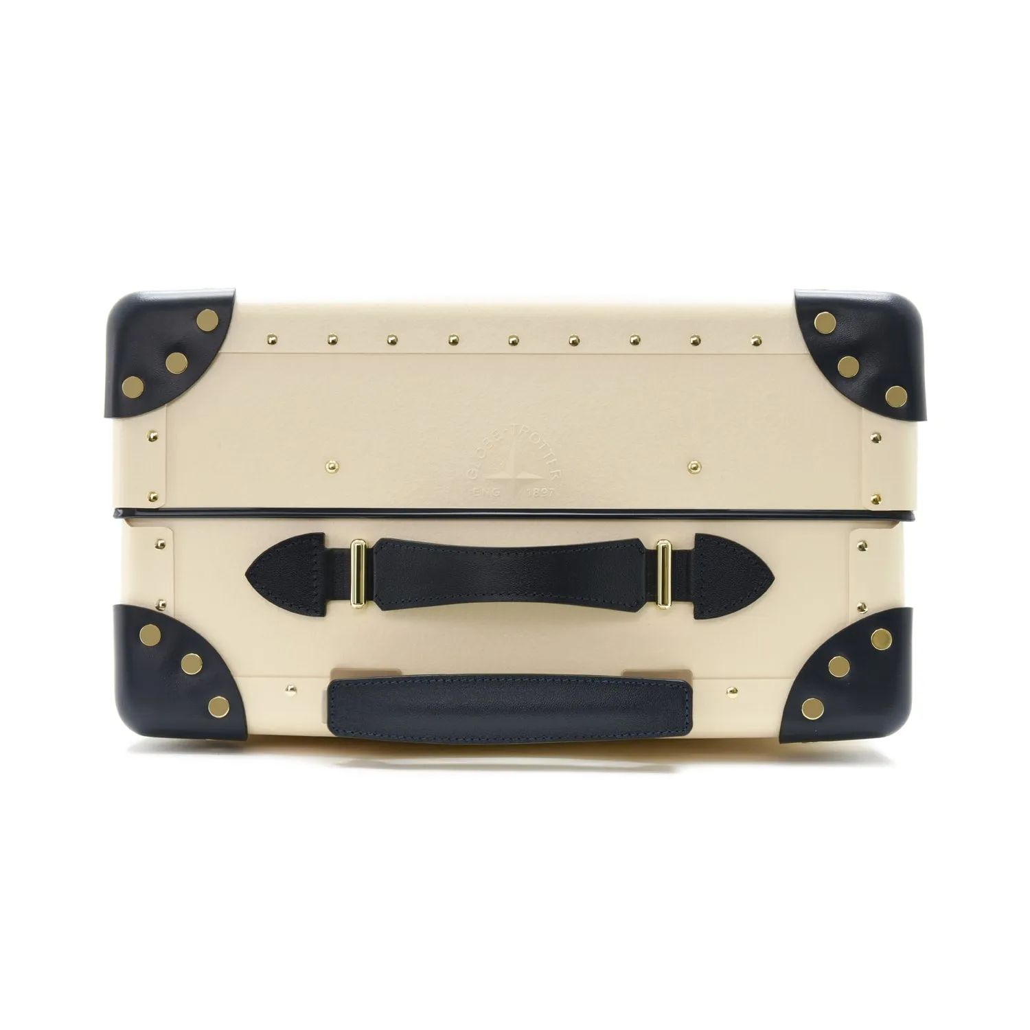 Coronation Special · Carry-On - 4 Wheels | Ivory/Navy/Brass