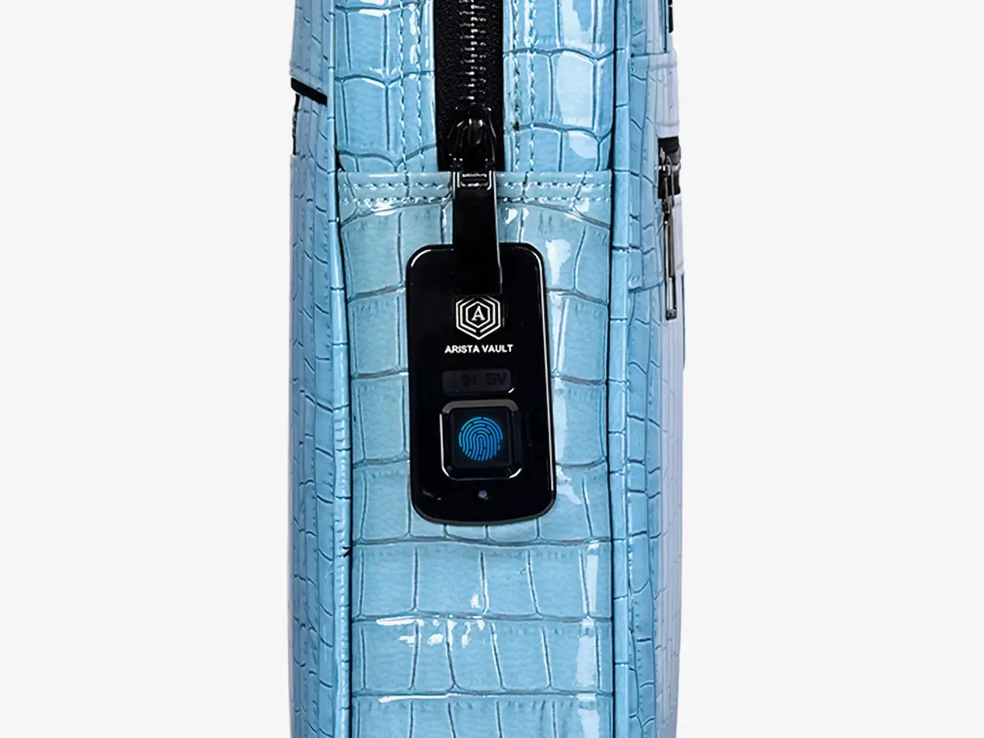 Croc-Textured Fingerlock Bag