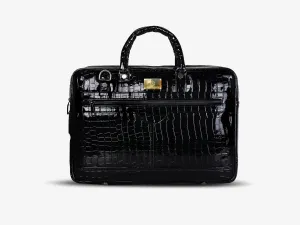 Croc-Textured Fingerlock Bag