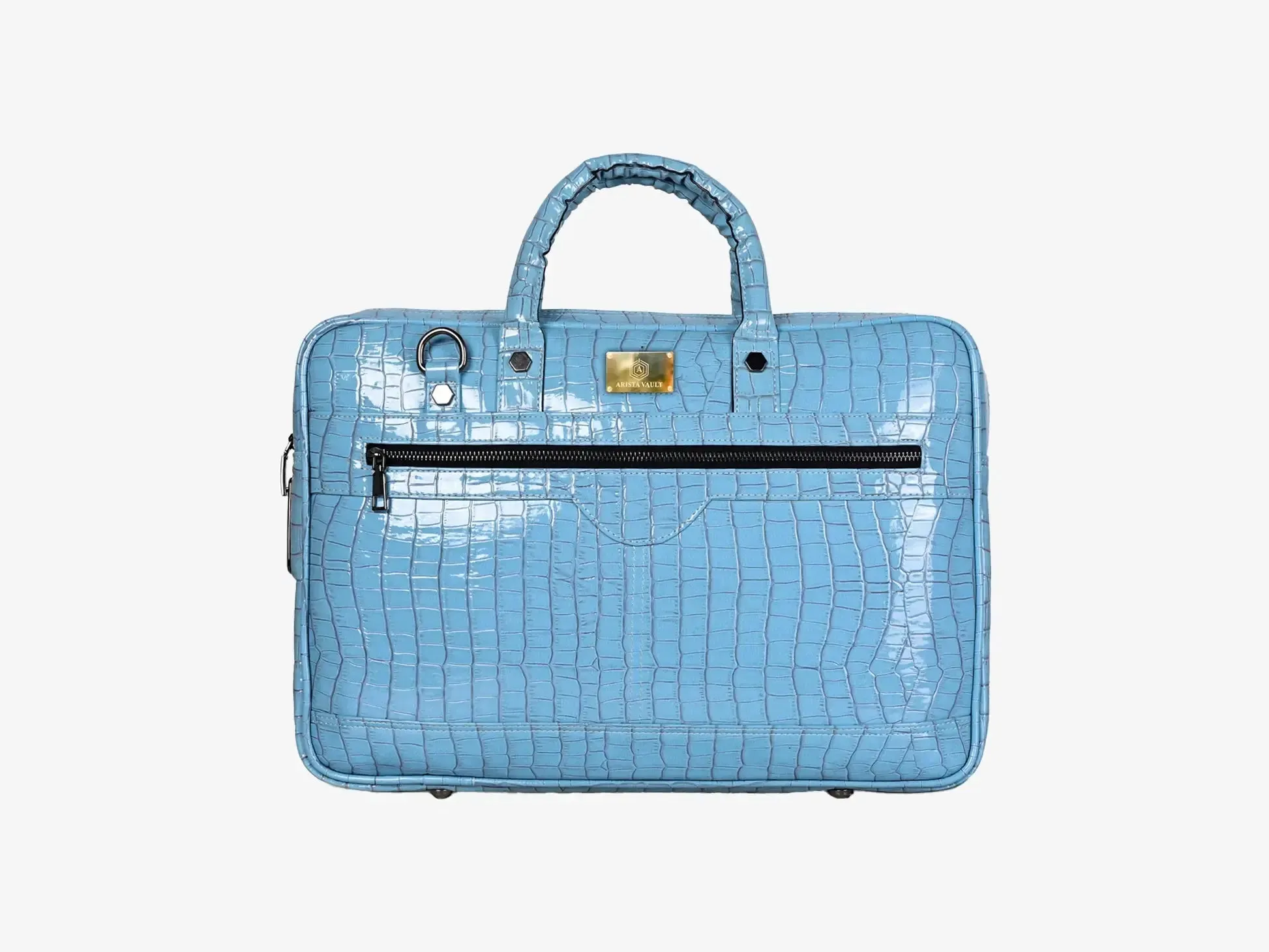 Croc-Textured Fingerlock Bag