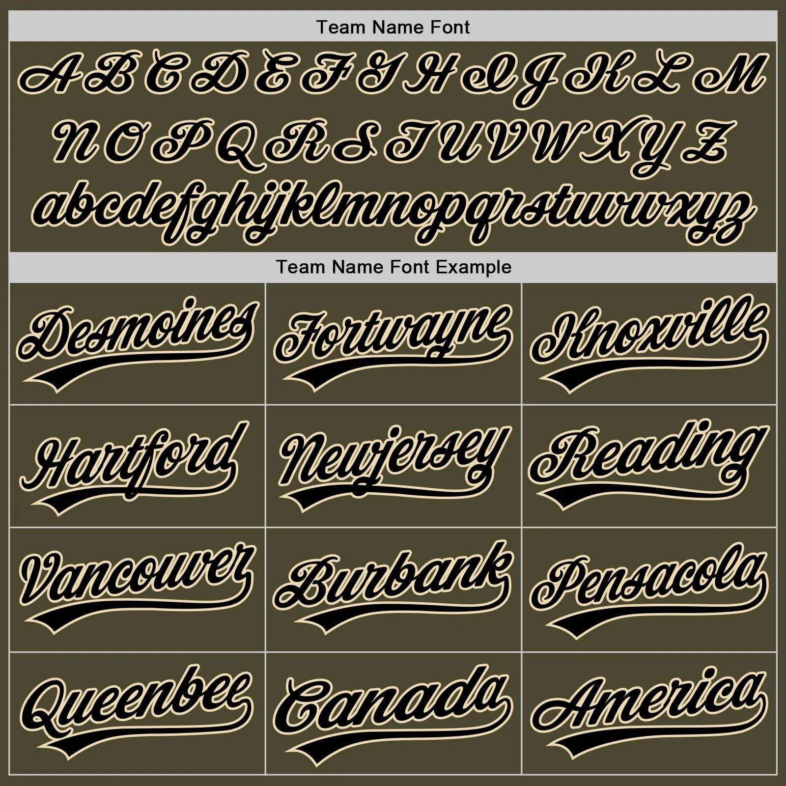 Custom Olive Black-Cream Authentic Throwback Salute To Service Baseball Jersey