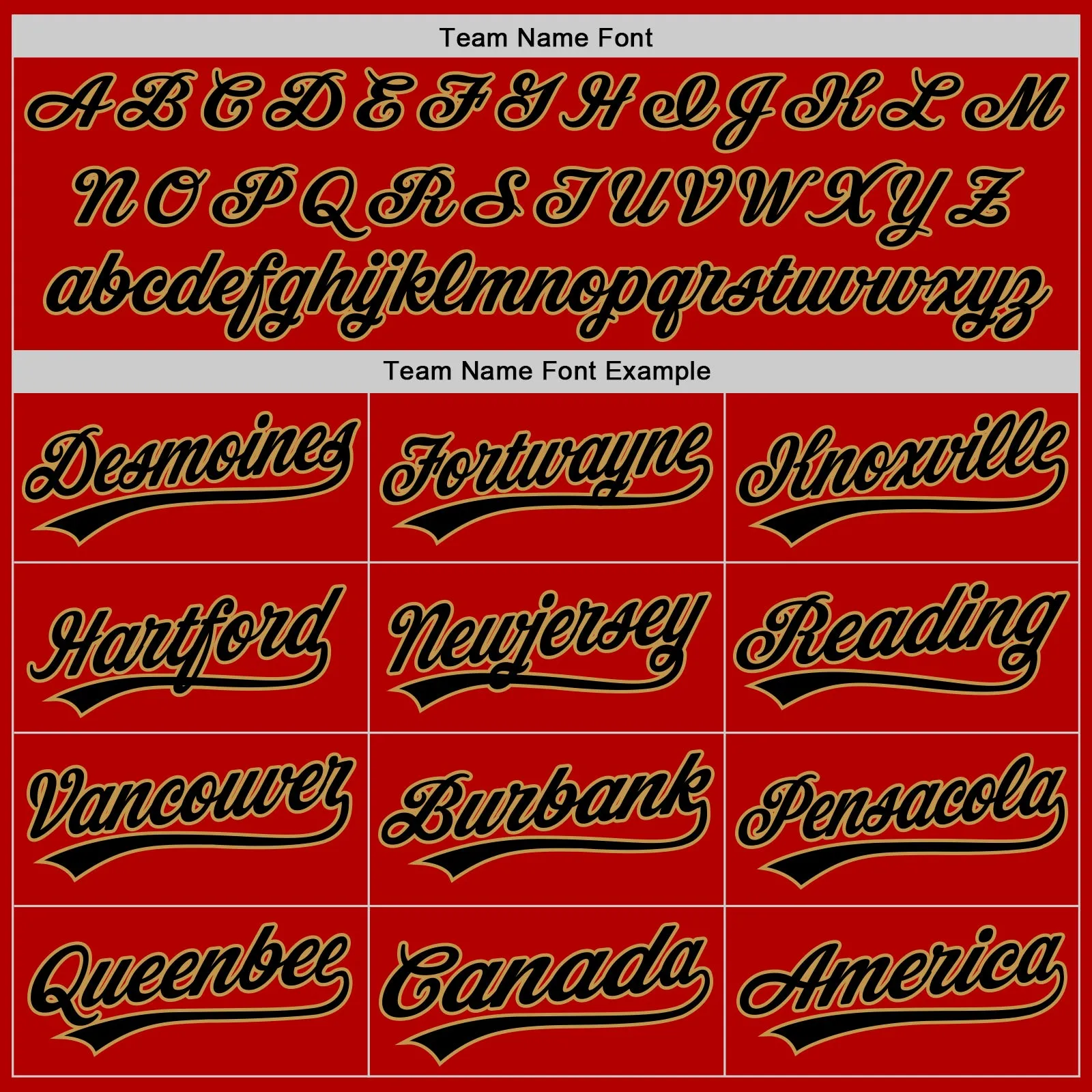 Custom Red Black-Old Gold Authentic Throwback Baseball Jersey